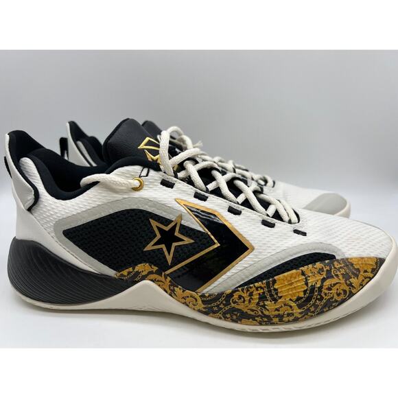Converse All Star BB Shift Black Gold Baroque White A02517C Men's Size 11 NEW - Picture 1 of 12